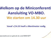 14 april 2022, miniconferentie